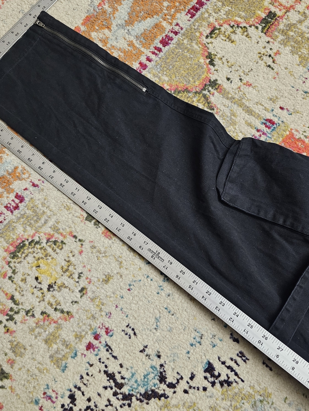 Urban Outfitters Standard Cloth Technical Cargo Pants Large 36x30 Thigh Straps - Picture 14 of 14
